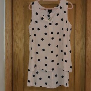 Polka dot tank NWT